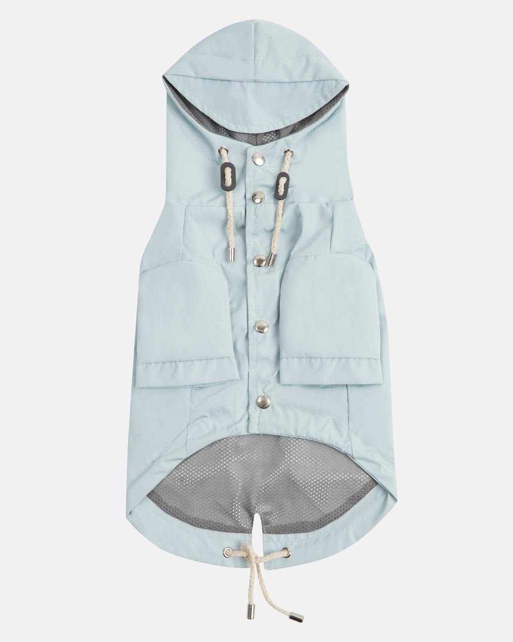 Light Blue Raincoat for Dogs