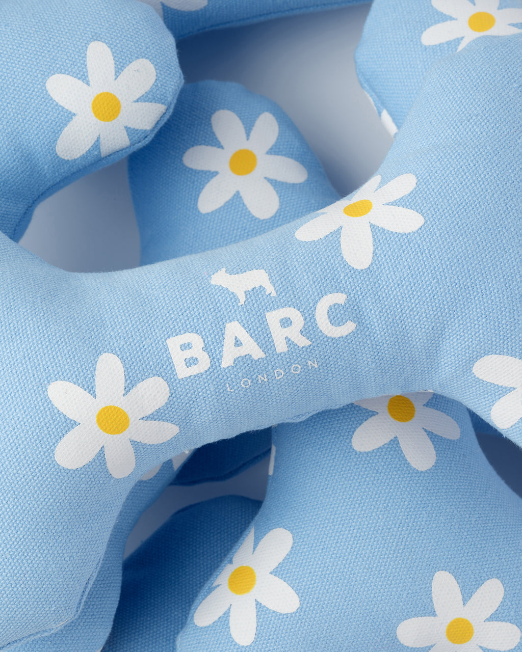 Selection of Daisy Print Dog Toys with Squeaker