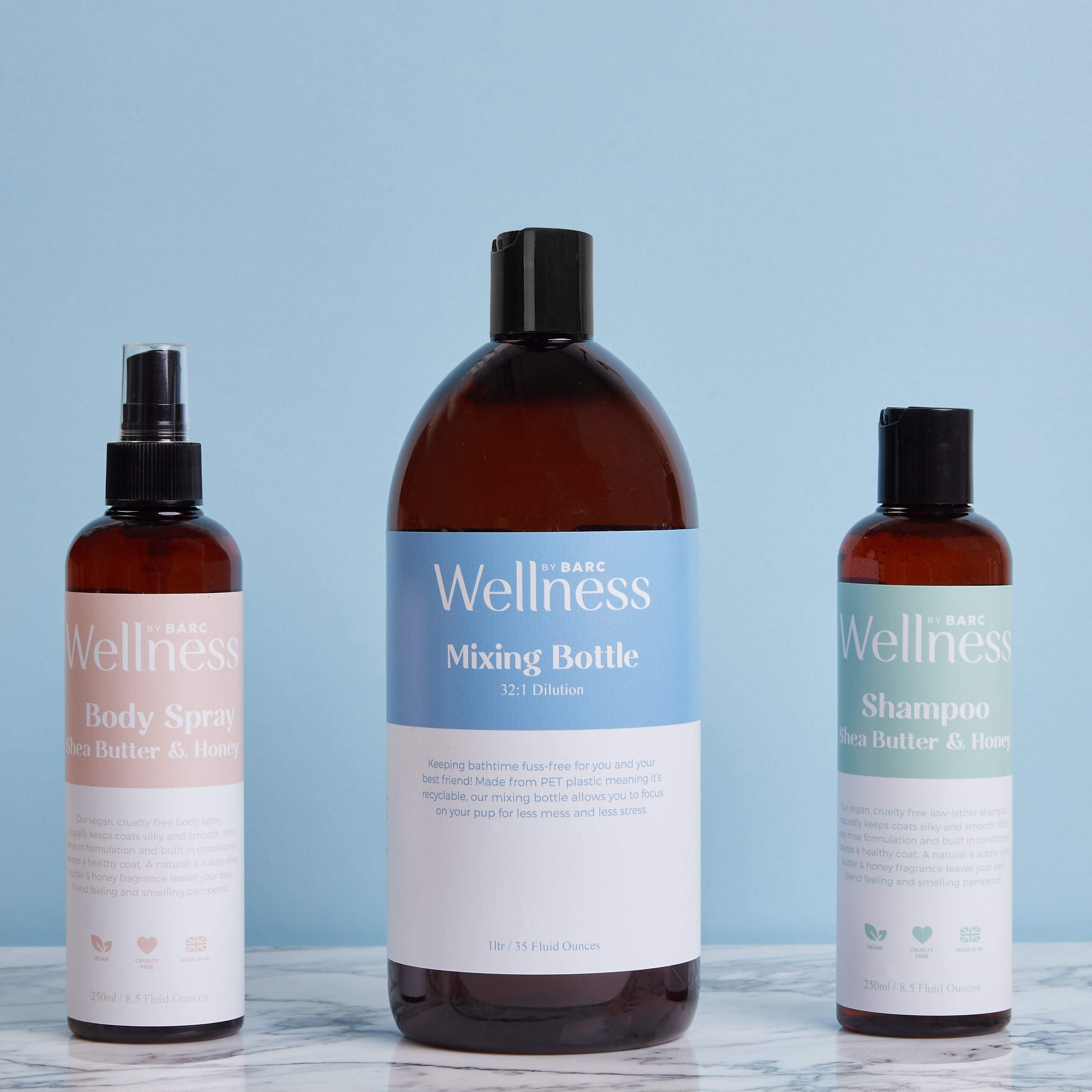 Luxury Dog Shampoo Shea Butter Honey Barc London
