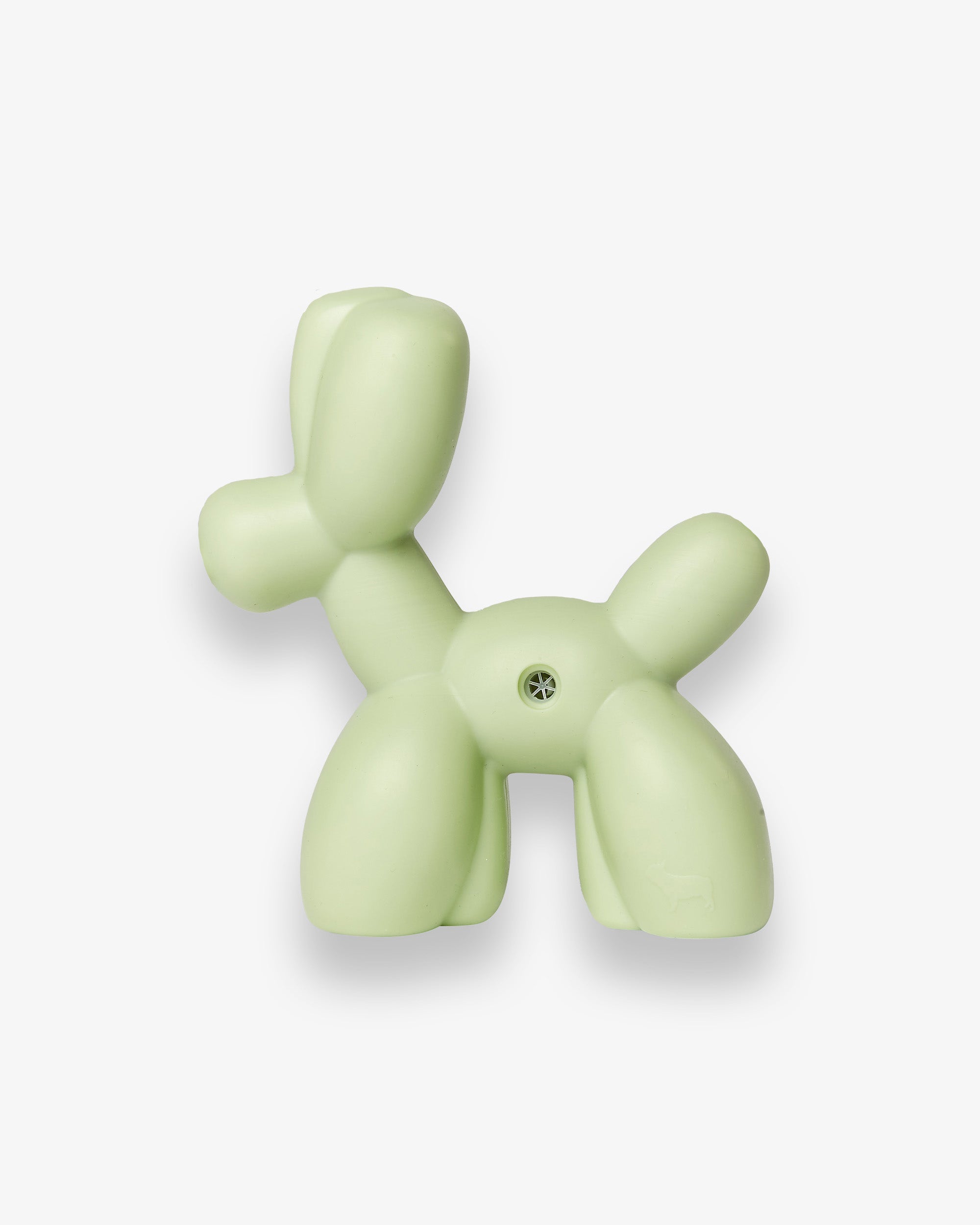 Green Dog Balloon Toy with High Pitched Squeaker