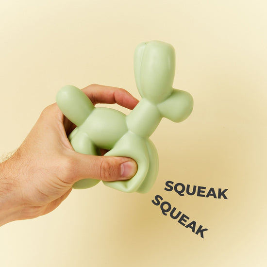Balloon Shaped Squeaky Dog Toy With Strong Design and High Pitch ‘Squeak’ Sound 