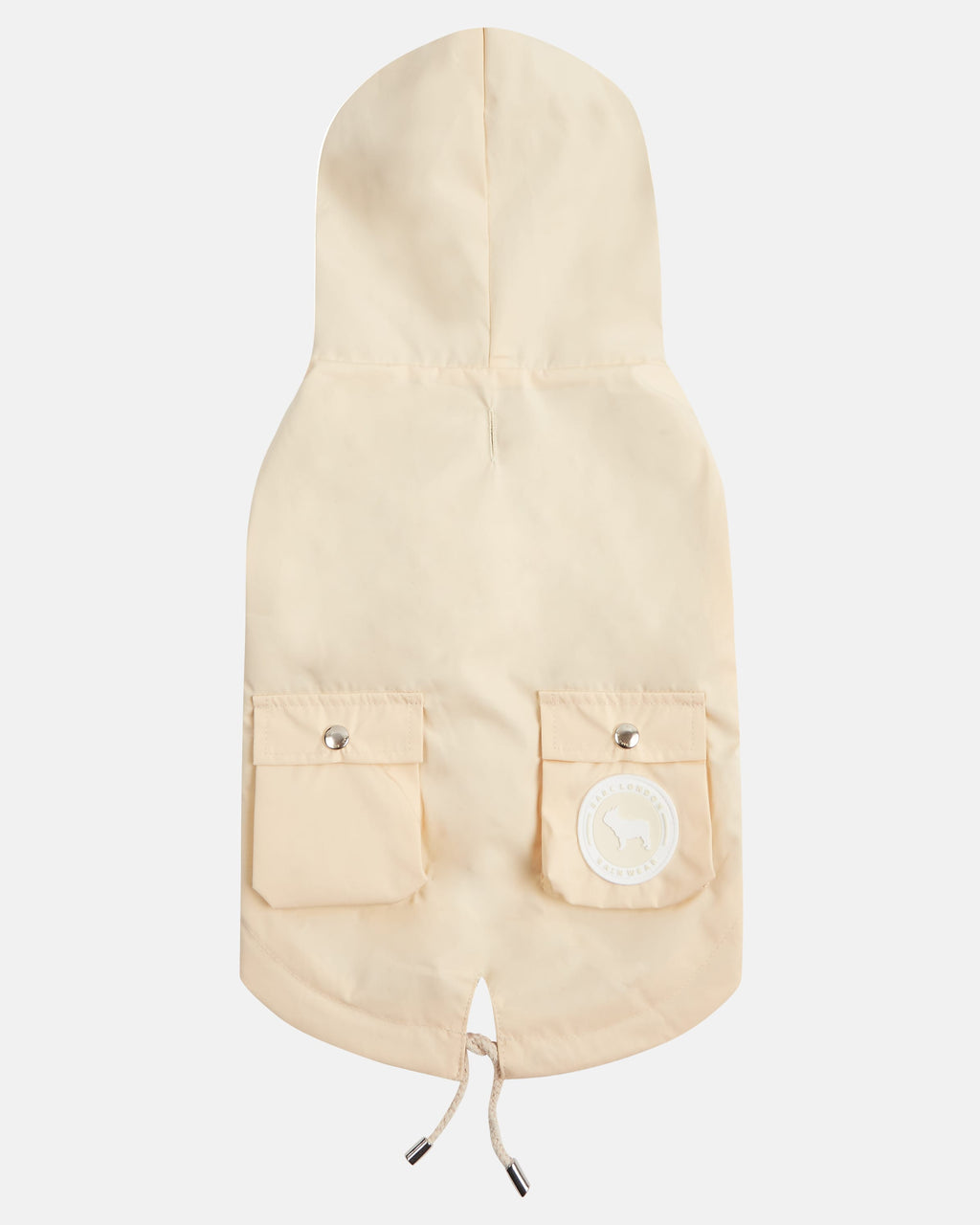 Waterproof Yellow Dog Jacket With Two Pockets